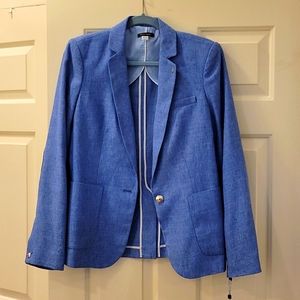 Tommy Hilfiger Size 10 Light Blue Blazer, Unlined
